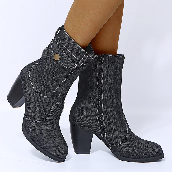 High-heeled  Boots For Women