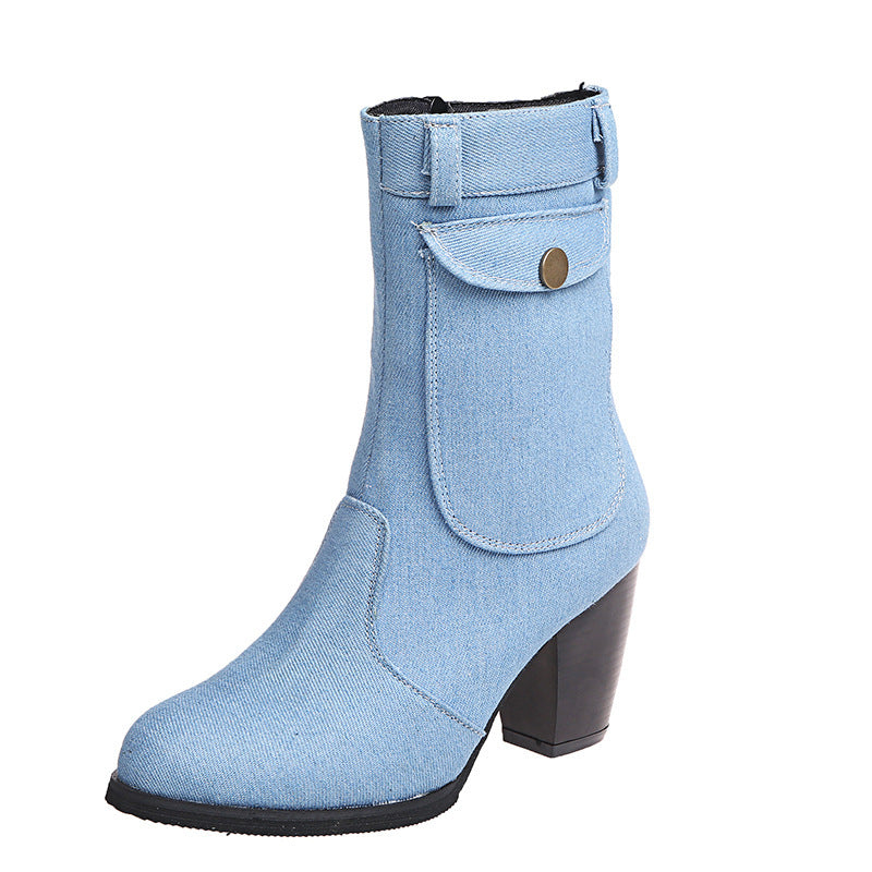 High-heeled  Boots For Women