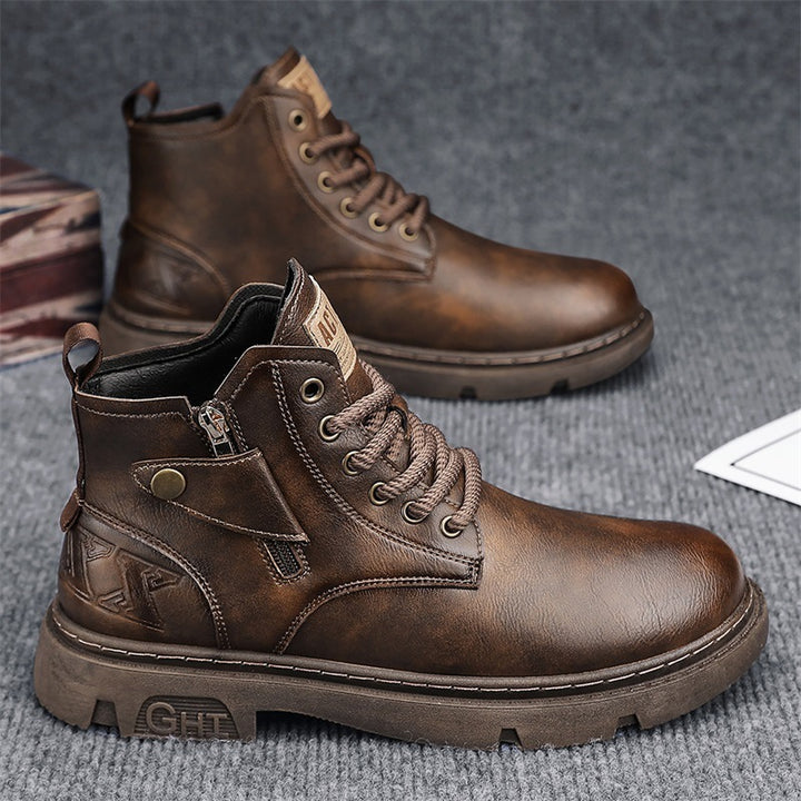 Retro High Style Boots For Men