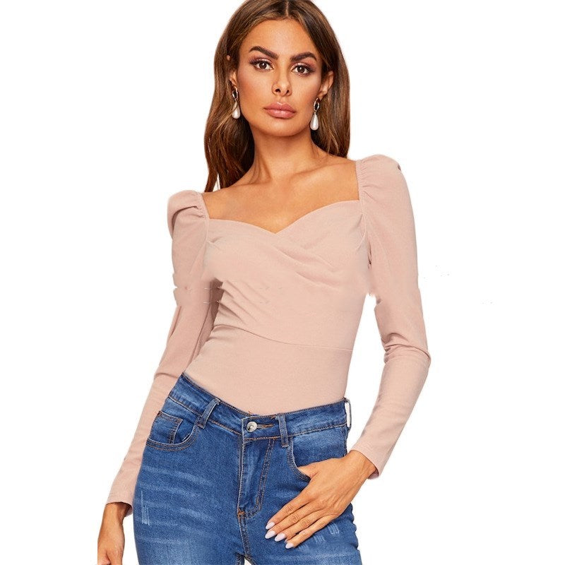 V-Neck Sweater Top